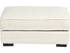 Fodskammel KOLDING Boucle Lys Beige