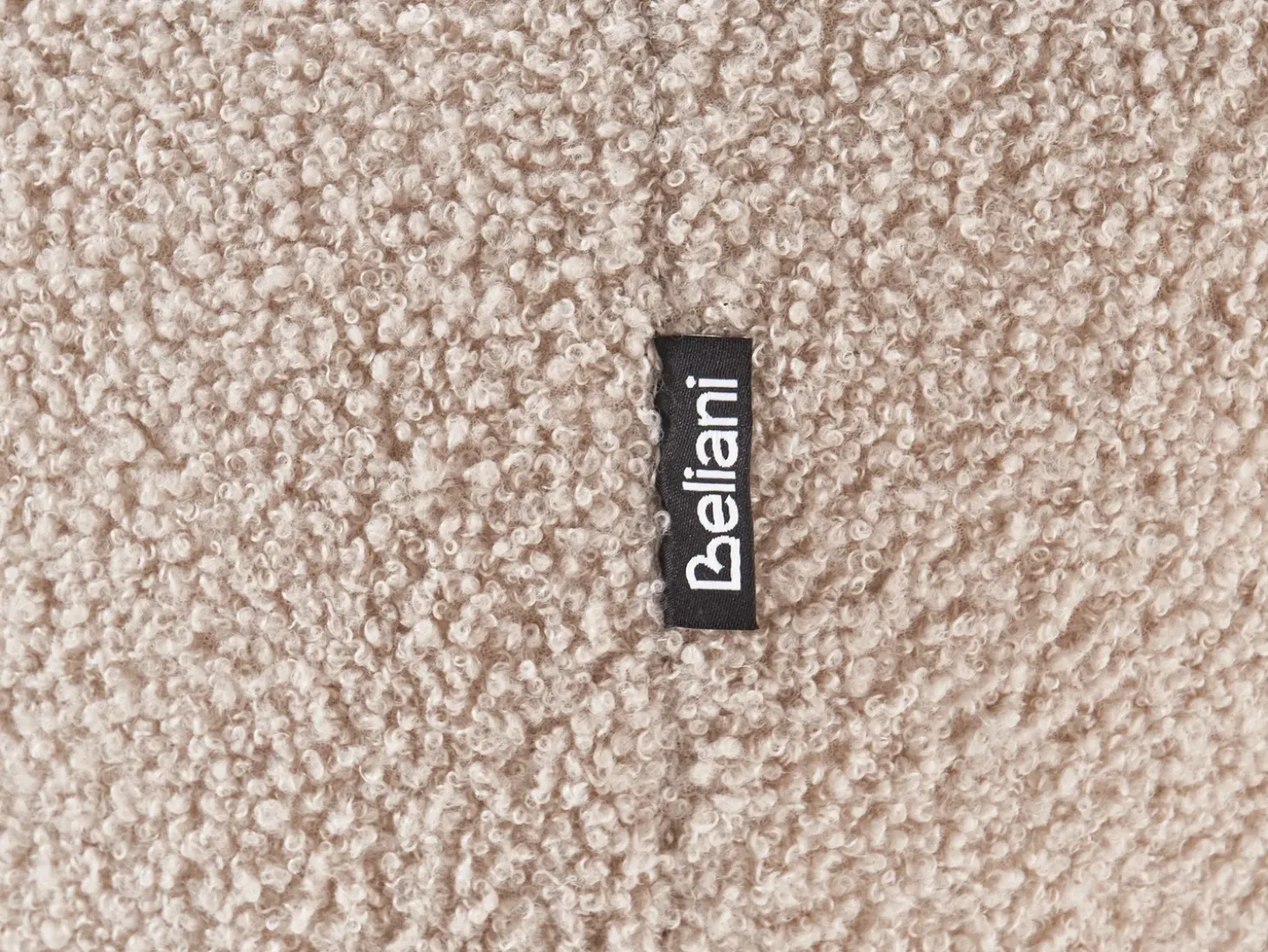Fodskammel MJALBI Boucle Beige