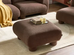 Fodskammel MJALBI Boucle Brun