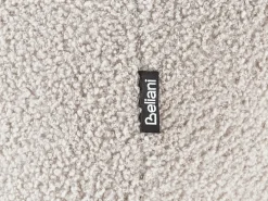 Fodskammel MJALBI Boucle Cremehvid