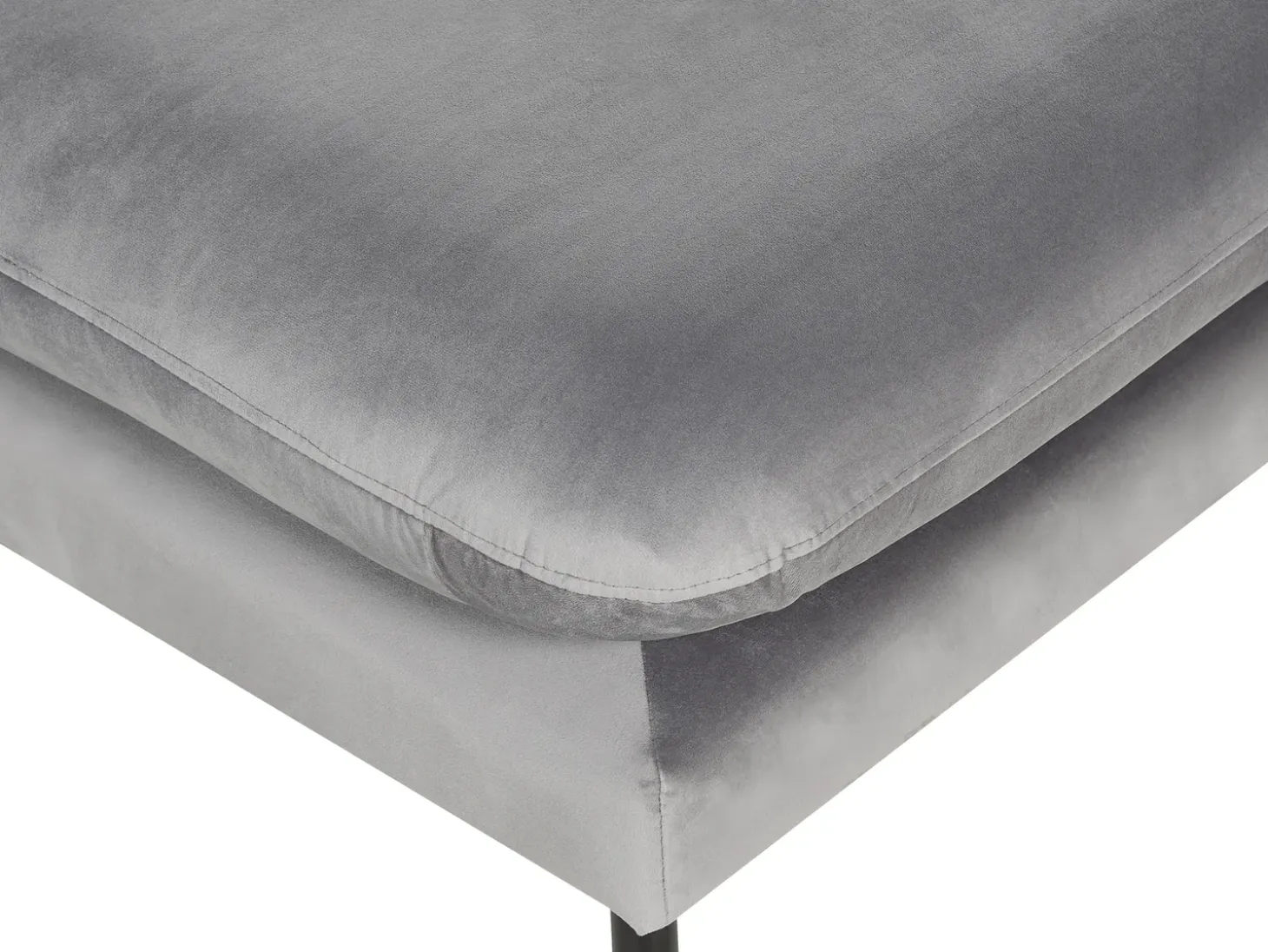 Fodskammel VINTERBRO Velour Grå