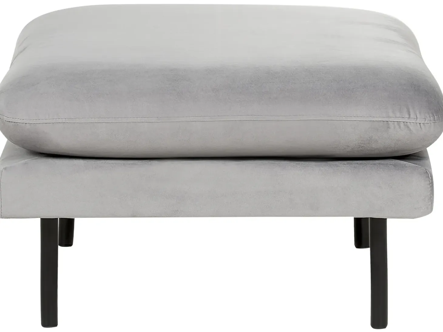 Fodskammel VINTERBRO Velour Grå