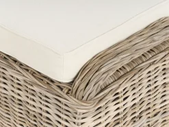 Fodskammel til haven SUSUA 140 cm Rattan Naturlig