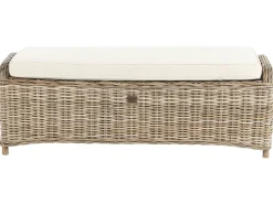 Fodskammel til haven SUSUA 140 cm Rattan Naturlig