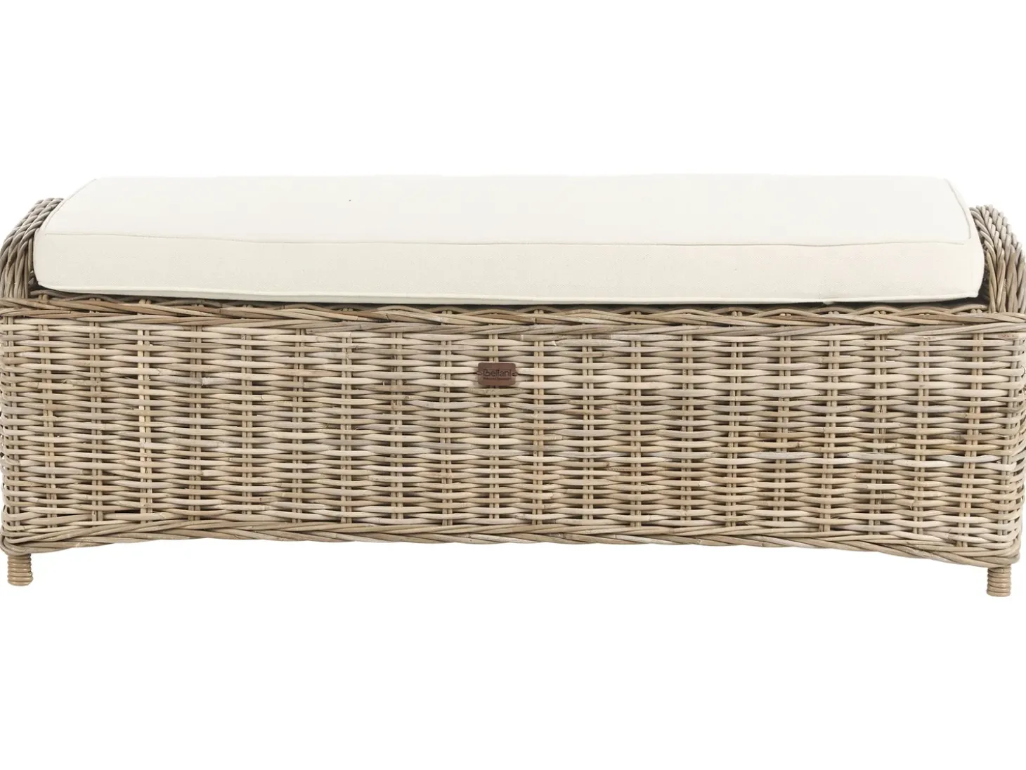 Fodskammel til haven SUSUA 140 cm Rattan Naturlig