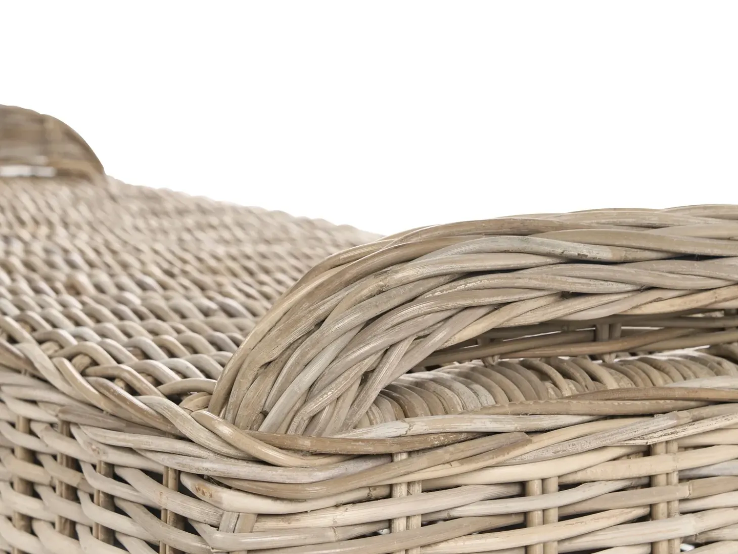 Fodskammel til haven SUSUA 140 cm Rattan Naturlig