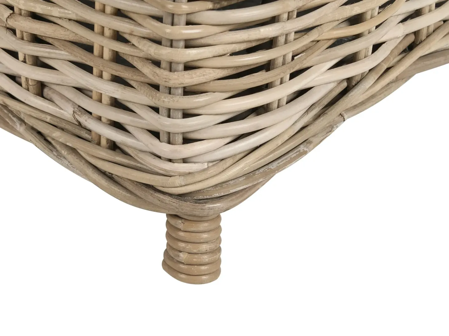 Fodskammel til haven SUSUA 140 cm Rattan Naturlig