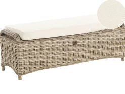 Fodskammel til haven SUSUA 140 cm Rattan Naturlig