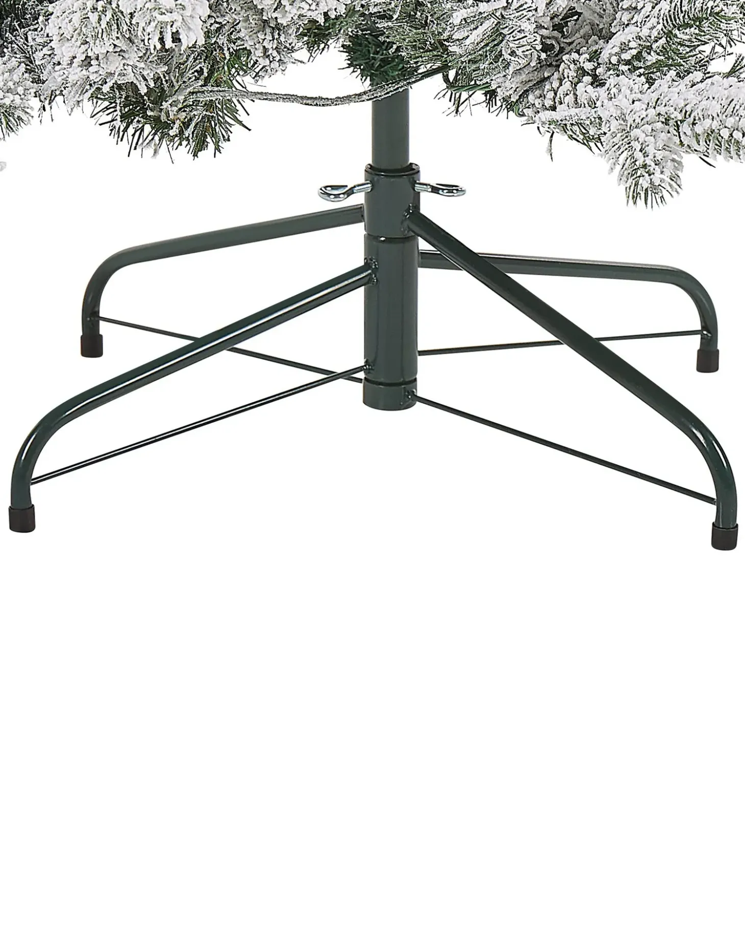 Forbelyst juletræ LED TATLOW 120 cm Grøn