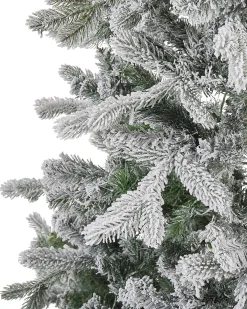 Forbelyst juletræ LED TATLOW 120 cm Grøn