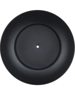 Forhøjet plantekrukke AGROS 30 cm Sort Metal
