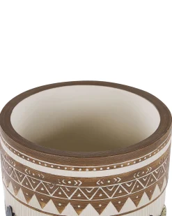 Forhøjet plantekrukke KOTTES 22 cm Lysebrun