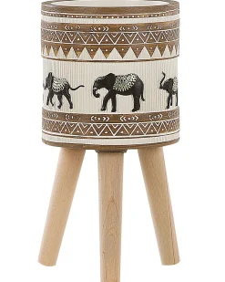 Forhøjet plantekrukke KOTTES 22 cm Lysebrun