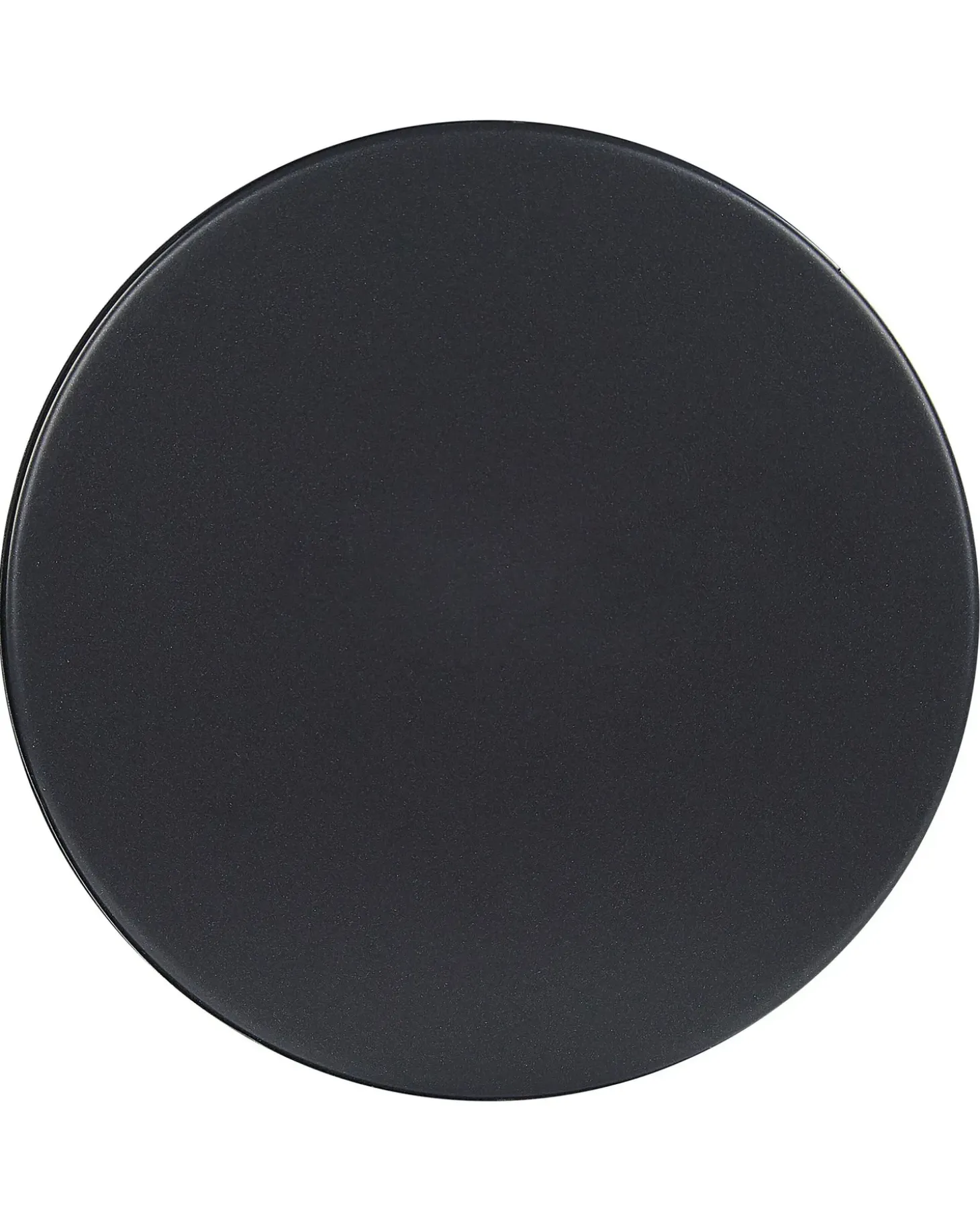 Forhøjet plantekrukke MILEA 16 cm Sort Metal