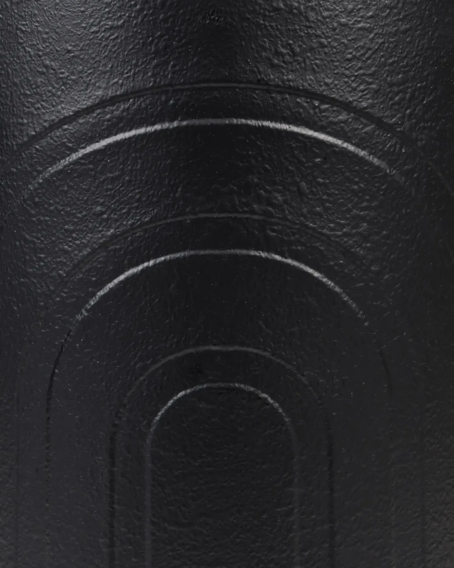 Forhøjet plantekrukke SEROTINA Metal 32 cm Sort