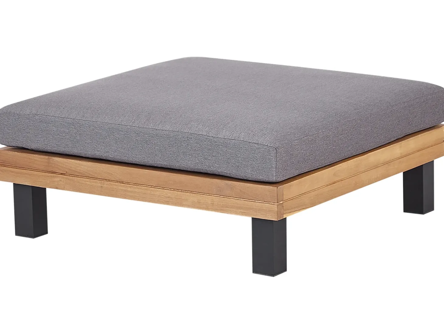 FRAZZANO 5 personers Have-hjørnesofasæt Grå Certificeret akacietræ