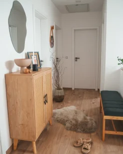 fåreskindstæppe ULURU Brun 65 x 110 cm