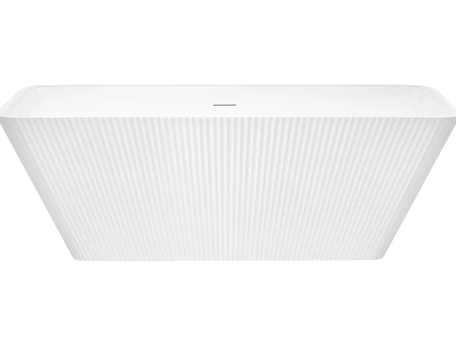 Fritstående badekar ATCAMA 170 x 75 cm Hvid