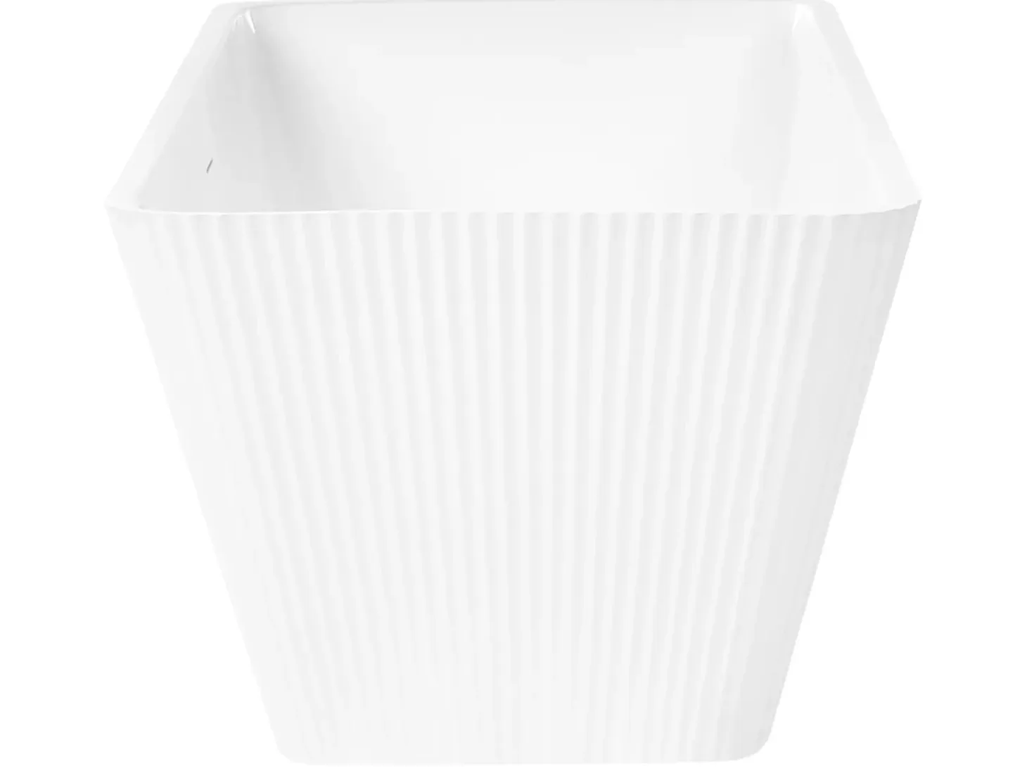 Fritstående badekar ATCAMA 170 x 75 cm Hvid