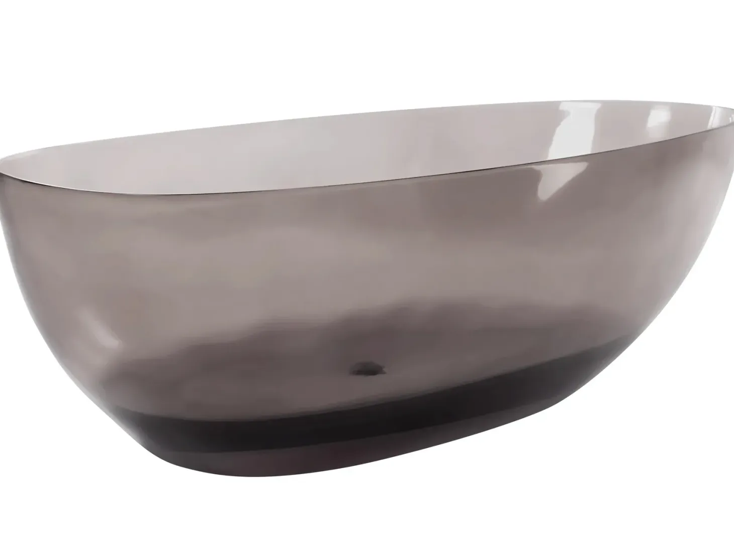 Fritstående badekar BLANCARENA 170 x 78 cm Sort