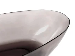 Fritstående badekar BLANCARENA 170 x 78 cm Sort