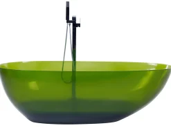 Fritstående badekar BLANCARENA 170 x 78 cm Grøn