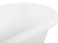 Fritstående badekar CAYMAN 153 x 77 cm Hvid