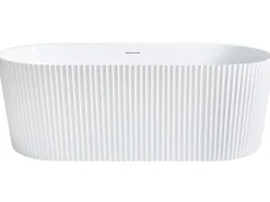 Fritstående badekar GOCTA 170 x 80 cm Hvid