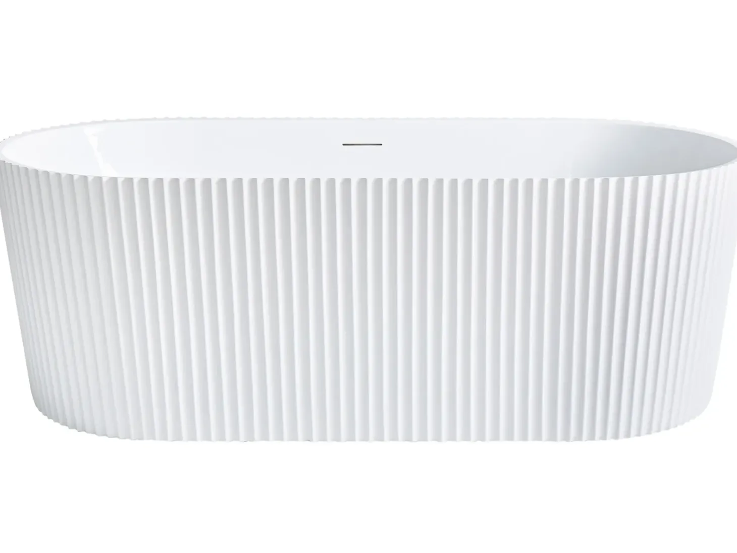 Fritstående badekar GOCTA 170 x 80 cm Hvid