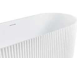 Fritstående badekar GOCTA 170 x 80 cm Hvid