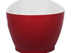 Fritstående badekar GUIANA 173 x 82 cm Rød
