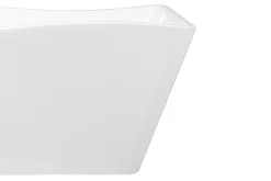 Fritstående badekar MARAVILLA 170 x 78 cm Hvid