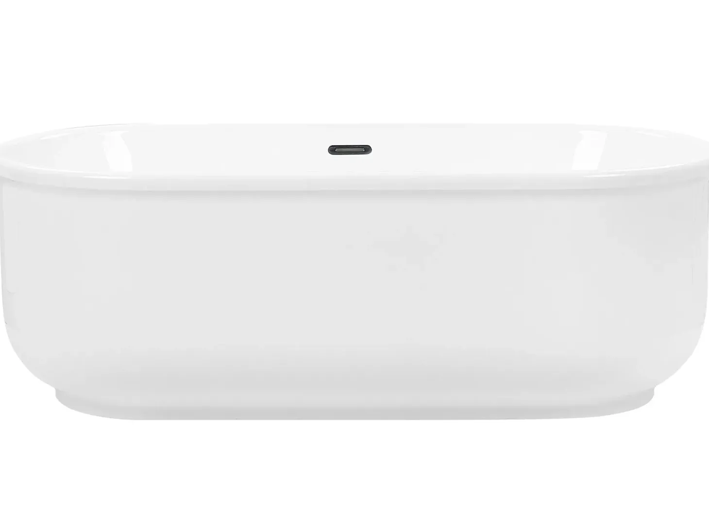 Fritstående badekar PINEL 170 x 80 cm Hvid