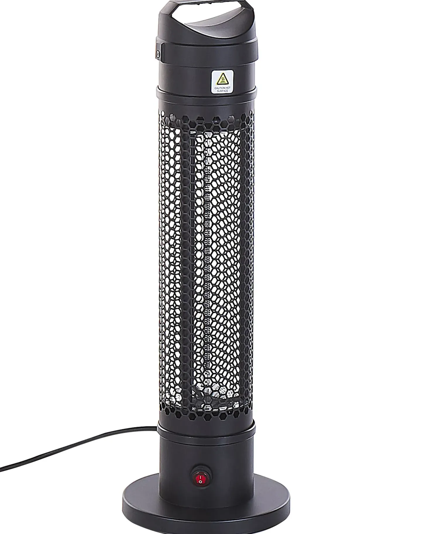 Fritstående infrarød terrassevarmer KRAKATOA 1000 W Sort