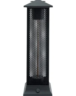 Fritstående infrarød terrassevarmer TUNUPA 1500 W Sort