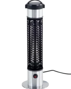 Fritstående infrarød terrassevarmer VEZUVIO 800 W Sort