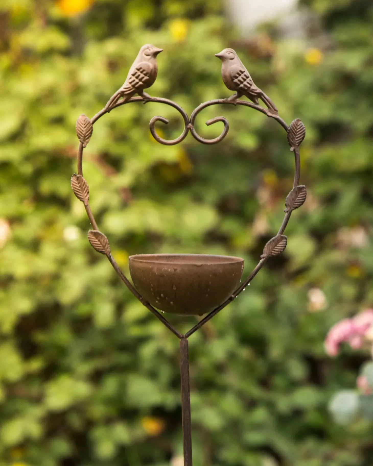 Fuglebad SPARROW Brun
