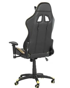 Gamingstol KNIGHT Kunstlæder Guld
