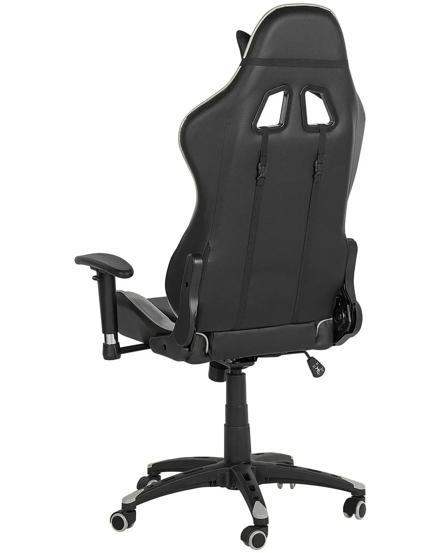 Gamingstol KNIGHT Kunstlæder Sølv