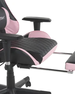 Gamingstol VICTORY Kunstlæder Lyserød