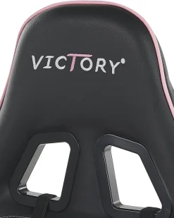 Gamingstol VICTORY Kunstlæder Lyserød