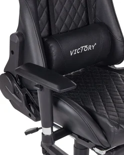 Gamingstol VICTORY Kunstlæder Sort