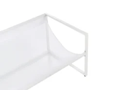GARDA 4 personers Loungesæt med bord Blå Metal