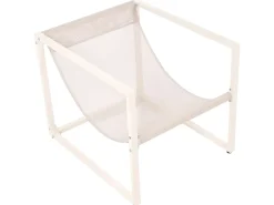 GARDA 4 personers Loungesæt med bord Beige Metal