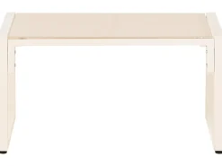 GARDA 4 personers Loungesæt med bord Beige Metal