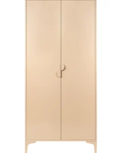 Garderobeskab ARDURA Beige Metal