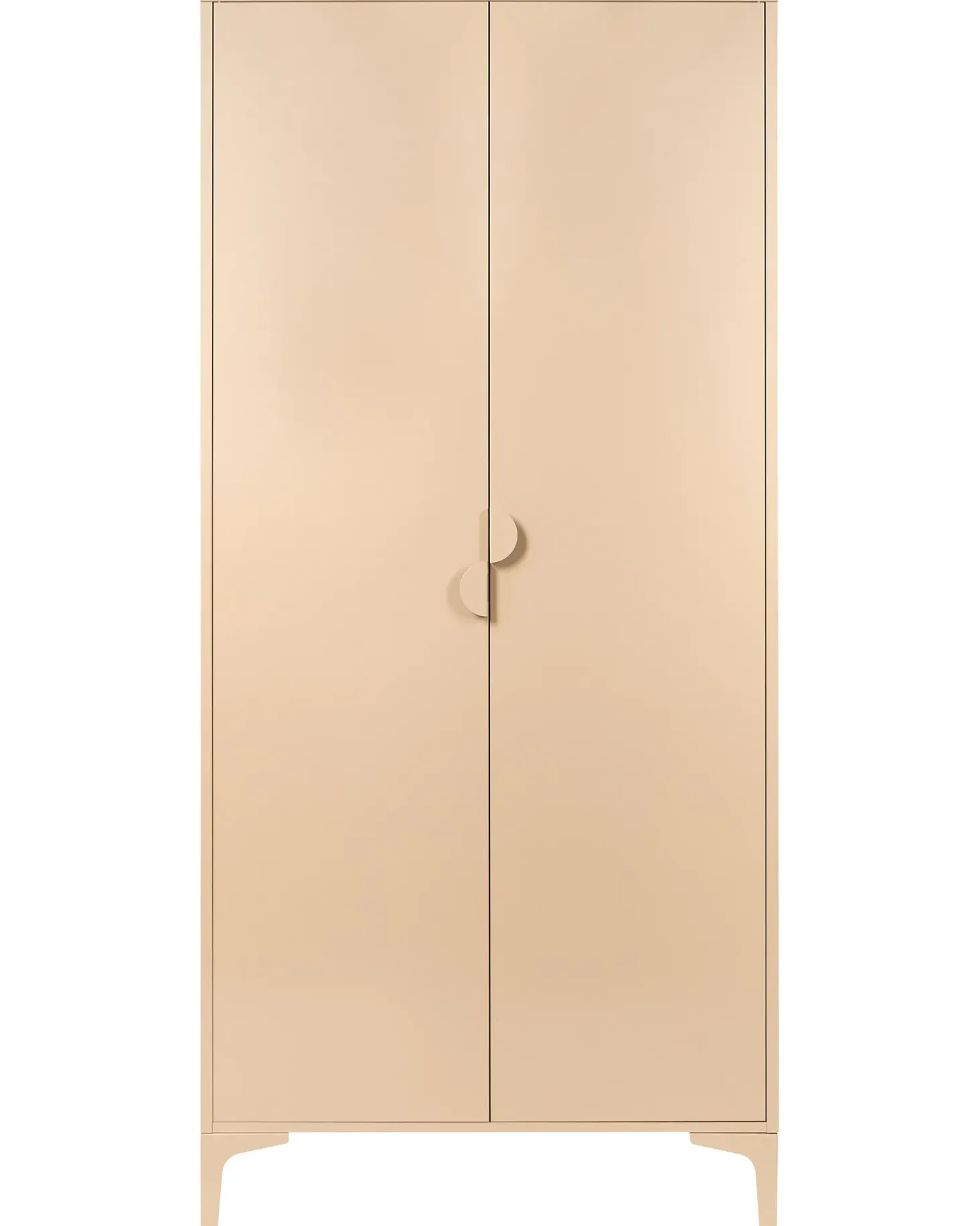 Garderobeskab ARDURA Beige Metal