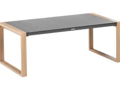 GELSO 5 personers Loungesæt med bord Mørkegrå Metal