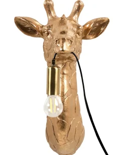 Giraf Væglampe MERLIN Guld