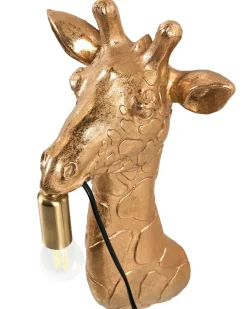 Giraf Væglampe MERLIN Guld